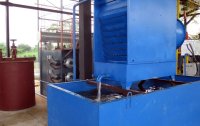 The pyrolysis equipment cooling system