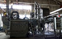 Small scale pyrolysis plant for scrap tires utilization